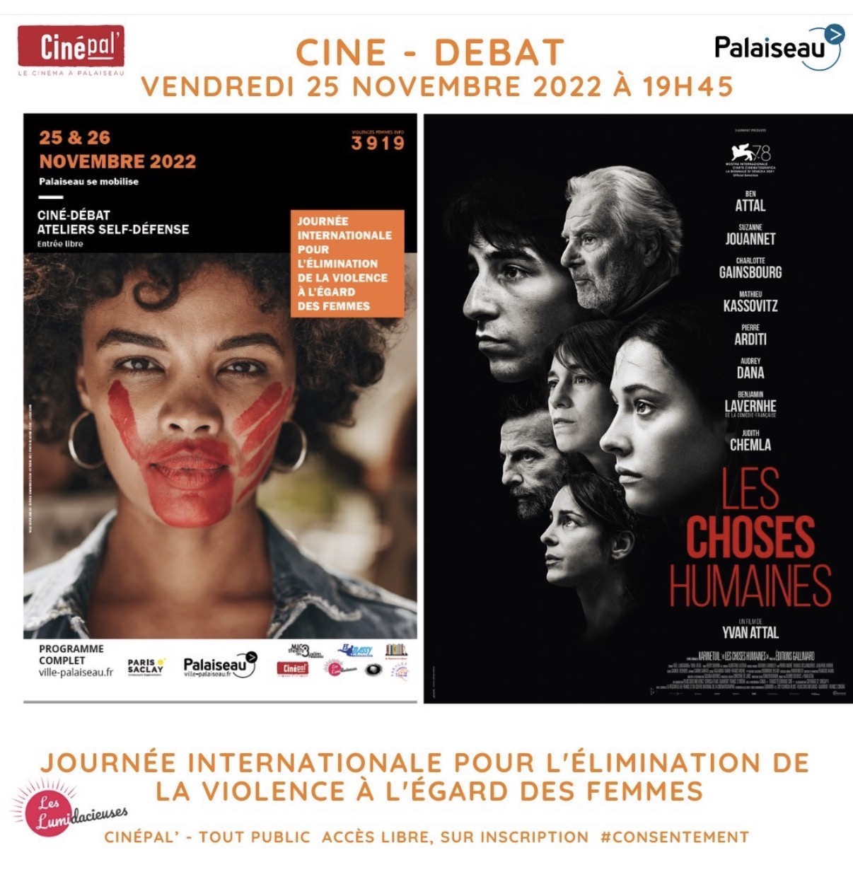 Ciné-débat Les Choses Humaines